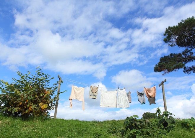 Save Space with a Retractable Clothesline